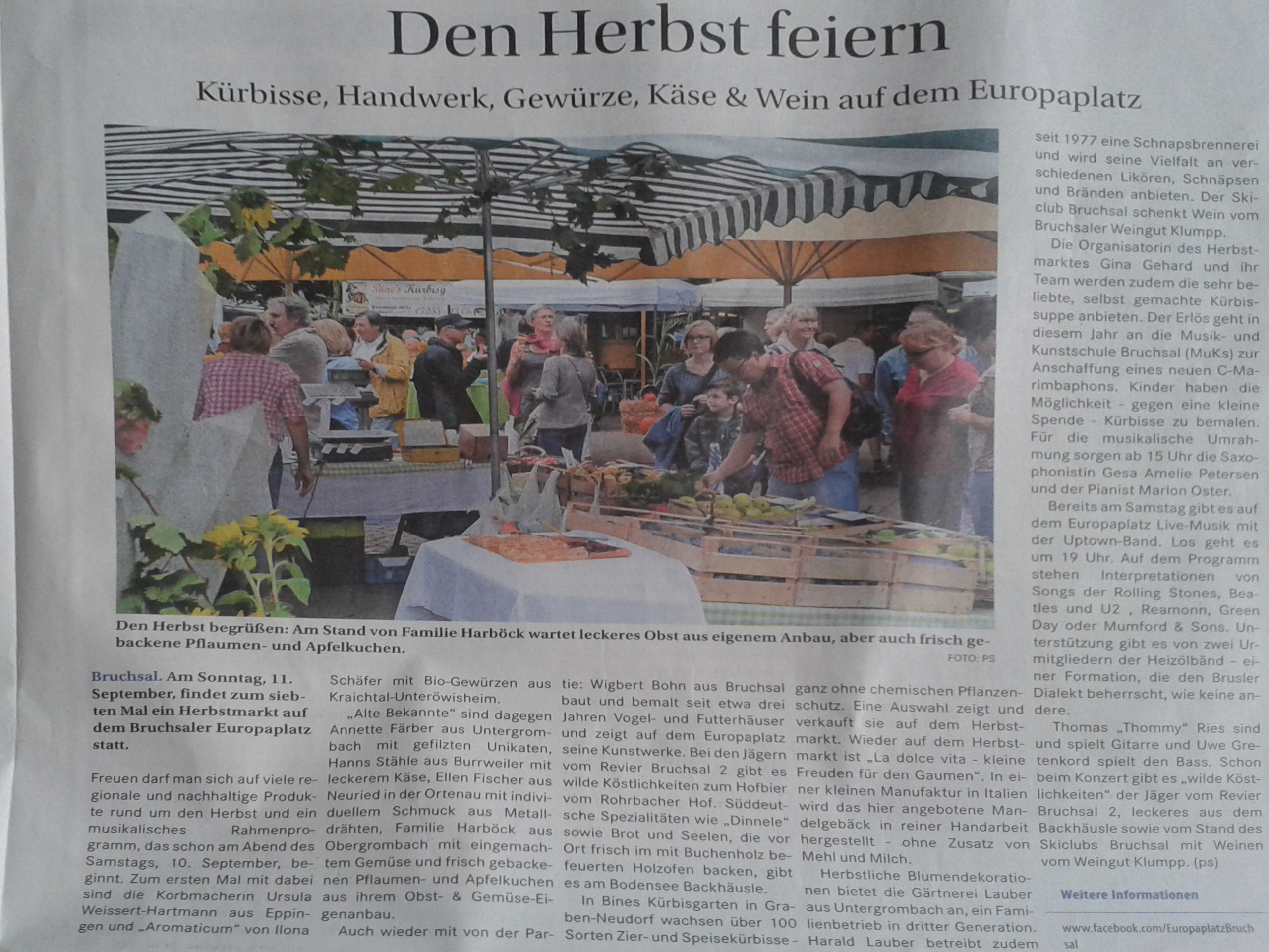Bruchsaler Herbstmarkt